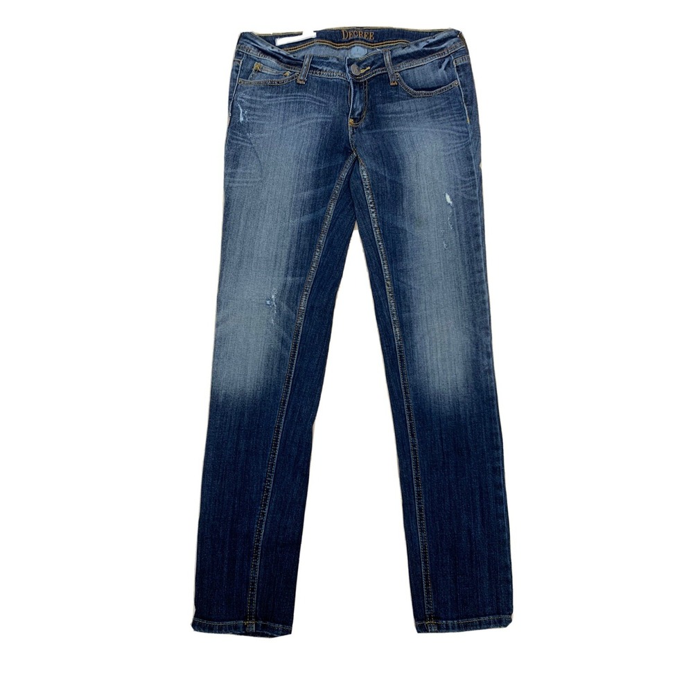 DECREE Super‎ Skinny Women's Jeans Size 7 Approx 30x30 Blue Denim